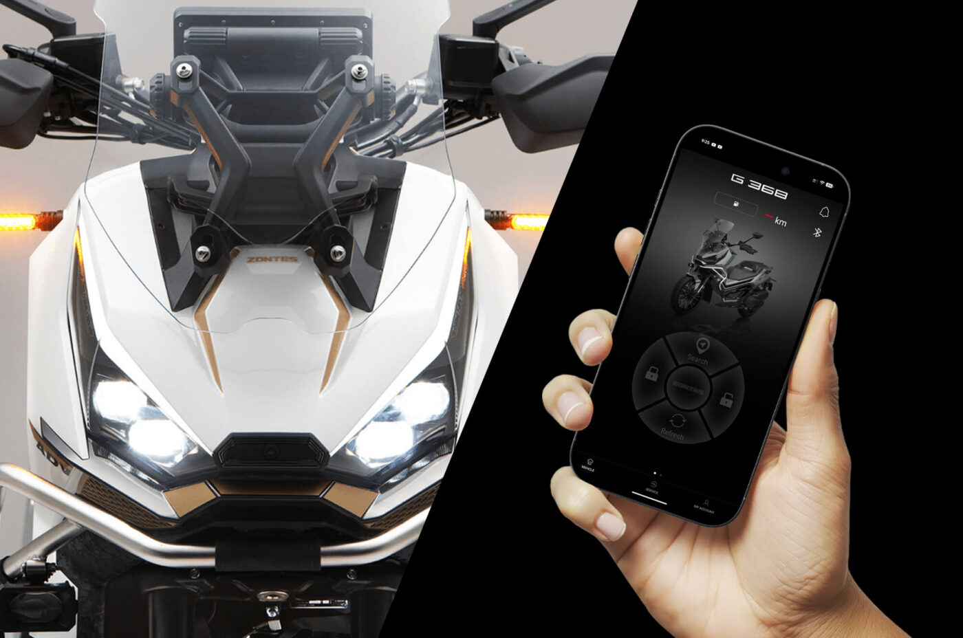 Zontes 368G usato? Ecco come collegare l’app al tuo scooter